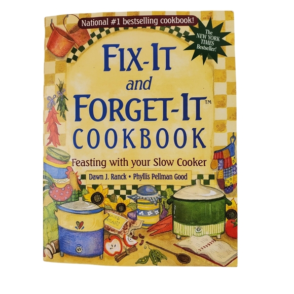 Fix It and Forget It vintage Cookbook 2000 - Picture 1 of 4